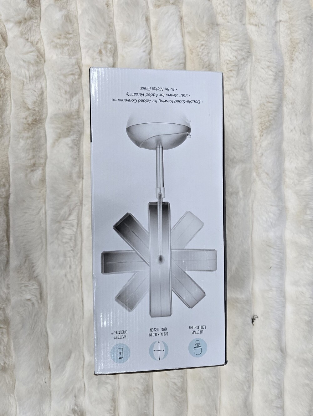 Double Side  Light Makeup Mirror